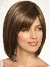 Smooth Bob Style Full Lace Wig