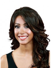 Rolling Waves Premium Fiber Lace Front Wig