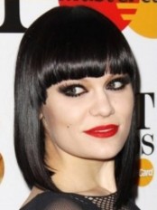 A Jessie J Style Beautiful Black Bob Wig