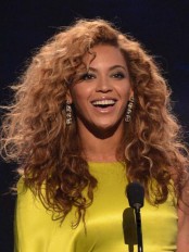 100% Human Hair Beyonce's Long Curly Wig