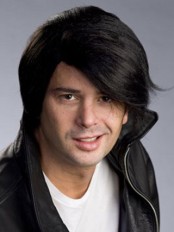 Short Straight Synthetic Capless Costume Wig
