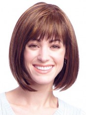 Bob Style Lace Front Synthetic Wig