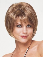 Bob Cut Straight Short Petite Wig