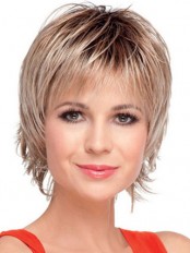 Short With The Thin Nape Capless Wig