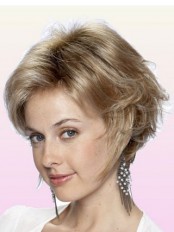 Short Wavy With Modern Style Lace Front Wig