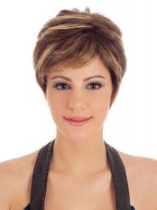 Boy Cut Synthetic Short Wig