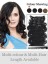 7 pcs From 14" Wavy Clip In Full Head Set