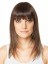 Long Synthetic Silky Straight Clip in Hairpiece