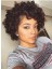 Cute Short Curly African American Wigs