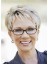 Short Blonde Capless Human Hair Wigs