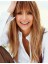 Jennifer Lopez Long Straight Human Hair Wig