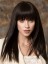 Perfect Black Straight Synthetic Wigs