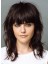 Shoulder Length With Bangs Synthetic Wig