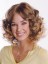Mid-Length Curly Remy Human Hair Wig