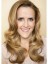 Tailored Retro Classic Hair Style Long Wavy Lace Front Wig 100% Indian Human Hair about 20 Inches