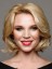 Medium Length Wavy Luxury Human Hair Wig