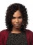 Fashion Mid-Length Curly 100% Human Hair Wig
