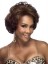 Short Curly Ebony Style Human Hair Wig