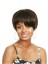 Short Straight Synthetic Capless Wig