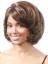 Chin Length Wavy Capless Synthetic Hair Wig