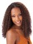 Wonderful Medium Curly Brown No Bang African American Lace Wigs for Women 16 Inch
