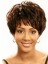 Perfect Short Curly Brown Side Bang African American Lace Wigs for Women