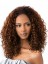 Online Wigs Medium Curly Brown No Bang African American Lace Wigs for Women