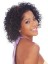 Fashion Short Curly No Bang African American Lace Wigs for Women