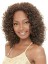 Medium Curly African American Lace Wigs for Women 12 Inch 