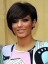 Glamorous Short Straight Black African American Lace Wigs