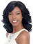 Noble Medium Wavy African American Lace Wigs for Women 12 Inch