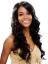 New Fashion Long Curly No Bang African American Lace Wigs for Women 22 Inch 