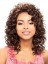 Cheap Medium Curly African American Lace Wigs for Women 14 Inch