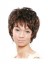 Faddish Short Wavy Full Bang African American Wigs for Women 6 Inch