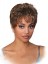 Lovely Short Wavy Full Bang African American Wigs for Women