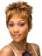 Soft Short Wavy African American Wigs for Women