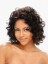 Popurlar Short Curly Sepia African American Lace Wigs for Women