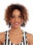 Short Curly African American Lace Wigs for Women 8 Inch