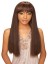 Hot Long Straight Full Bang African American Wigs for Women