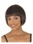 Sparkle Short Straight Full Bang African American Wigs for Women 10 Inch
