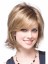 Medium Length Grey Synthetic Wig