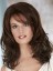 Shoulder Length Loose Wavy Synthetic Lace Front Wig