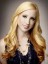 Glamor Specialized Design Long Wavy Mixed Color Synthetic Lace Wig about 20 Inches