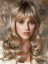 Women's Long Capless Wavy Synthetic Wig