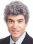 6" Curly Capless Synthetic Mens Wig