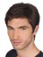 100% Human Hair Chic Cool Men's Full Lace Wig