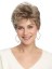 Natural Layering Wavy Short Grey Wig