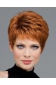 Fashion Auburn Short Human Hair Wigs