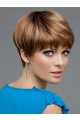 Modern Short Straight Human Hair Wig