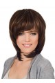 Sophisticated Medium Length Human Hair Wig